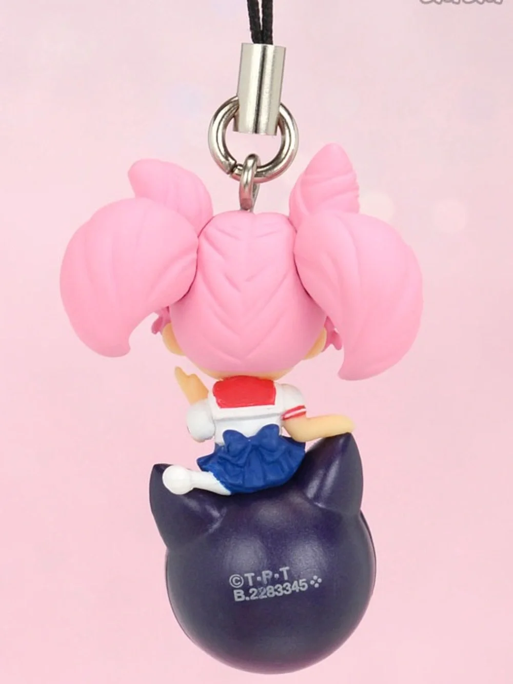 Bandai Twinkle Dolly Chibiusa  & Luna Ball Figure Keychain